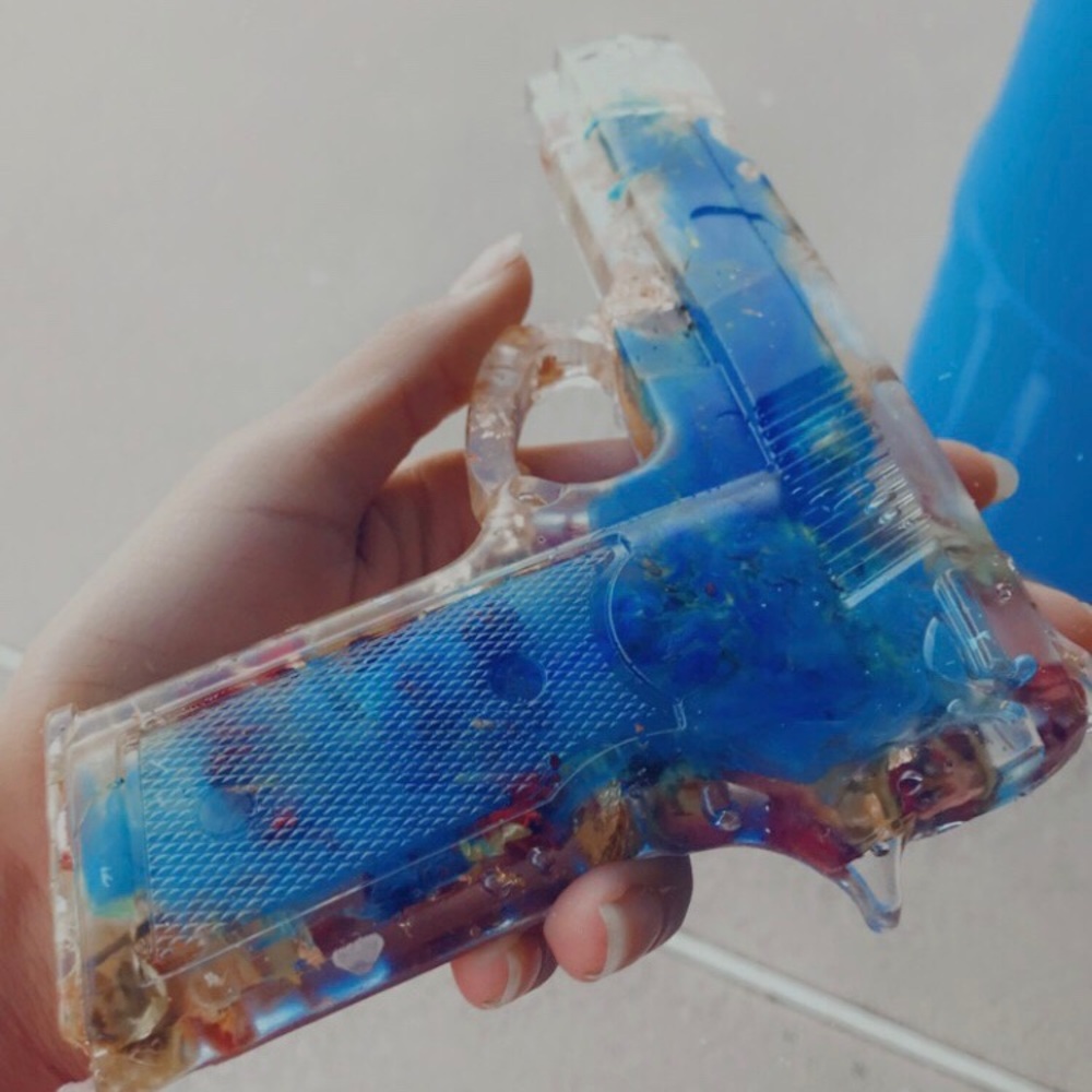 Blue Botanical Gun